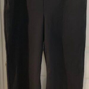 Serra Women's High Waisted Wide Leg Pull On Dress Pants XL